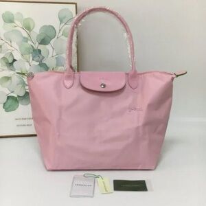 Longchamp Light Pink Tote Bag